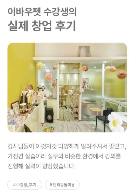 이바우펫 고객 후기